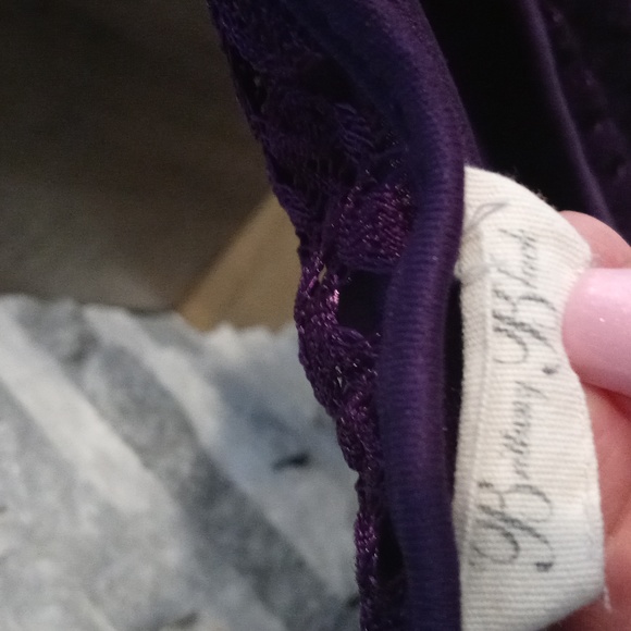 XXL Purple beautiful Batwing top - Picture 9 of 10